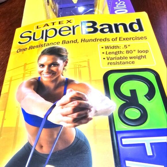 GoFit Latex Super Band 20lbs - 35 lbs - Picture 1 of 3